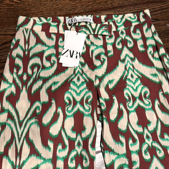 **NWT** Zara Printed Pant - Picture 5 of 7